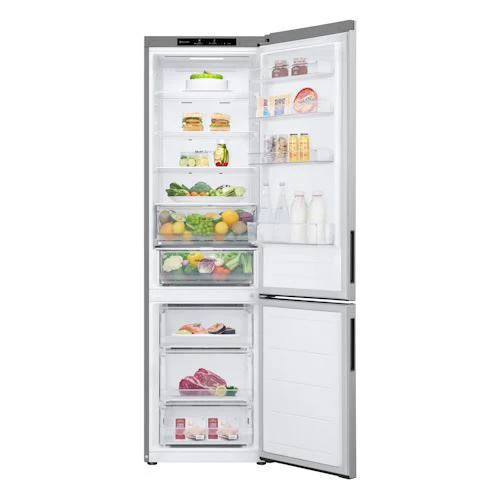 Frigorífico Combinado LG GBV22NCBPY | 203x59,5x61 cm | 387 L | B | Prateado - Outlet - Grade C - Image 2