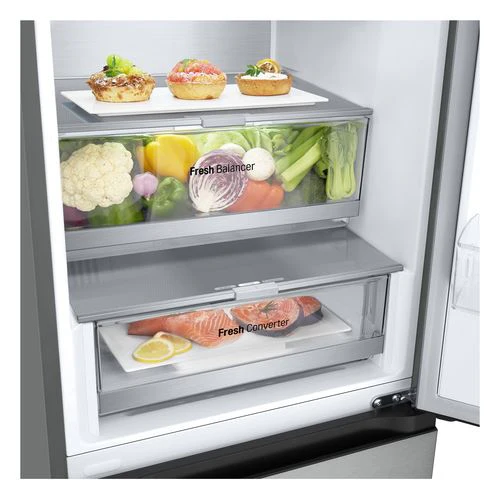 Frigorífico Combinado LG GBV7280AMB | 203x59,5x67,5 cm | 387 L | A | Prateado - Image 5