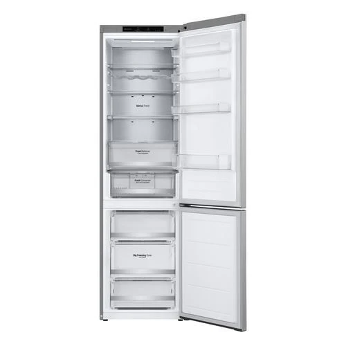 Frigorífico Combinado Lg Gbv7280Cpy | 203 X 59.5 X 67.5 Cm | 387 L | C | Prateado - Outlet - Grade B - Image 3