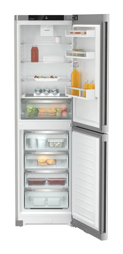 Frigorífico Combinado Liebherr CNsfd 5704 Pure | 201,5x59,7x67,5 cm | 348 L | D | Prateado - Image 4