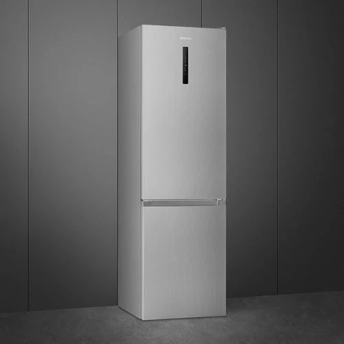 Frigorífico Combinado Smeg RC18XDNE | 185x60x59,2 cm | 300 L | E | Aço inoxidável - Image 3