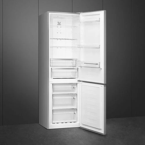 Frigorífico Combinado Smeg RC18XDNE | 185x60x59,2 cm | 300 L | E | Aço inoxidável - Image 4
