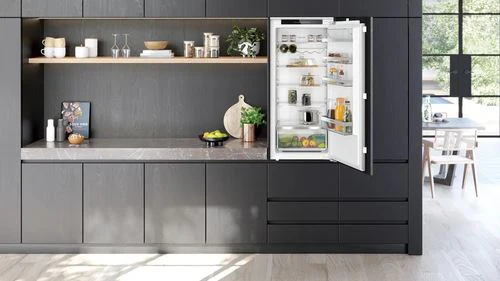 Frigorífico Encastrável Siemens KI41RADD1 | 122,1x55,8x54,8 cm | 204 L | D | Branco - Image 2