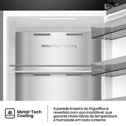 Frigorífico Hisense RL3K370SAIE1 | 185,6x59,5x60 cm | 372 L | E | Look inox - Image 11