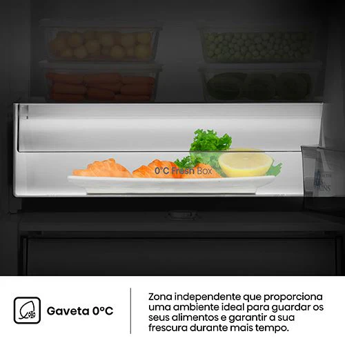 Frigorífico Hisense RL3K370SAIE1 | 185,6x59,5x60 cm | 372 L | E | Look inox - Image 12