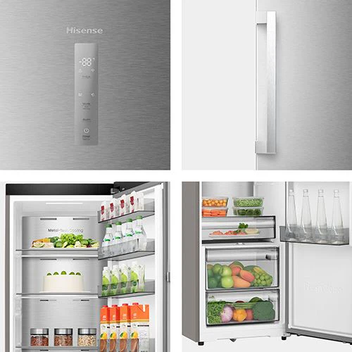 Frigorífico Hisense RL3K370SAIE1 | 185,6x59,5x60 cm | 372 L | E | Look inox - Image 7