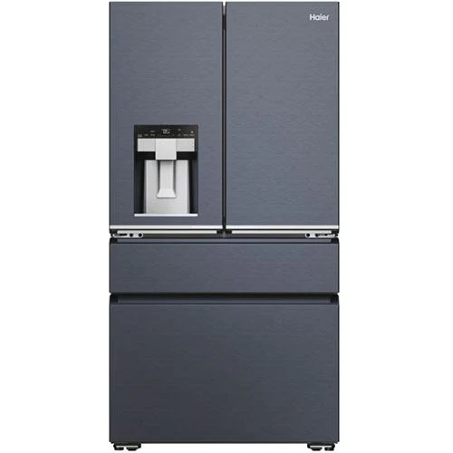 FrigoríficoAmericano Haier HFW7918EIMB | 177.5x90.8x75 cm | 601 L | E | Preto Escovado