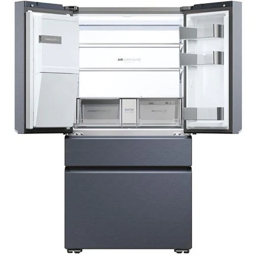FrigoríficoAmericano Haier HFW7918EIMB | 177.5x90.8x75 cm | 601 L | E | Preto Escovado - Image 3