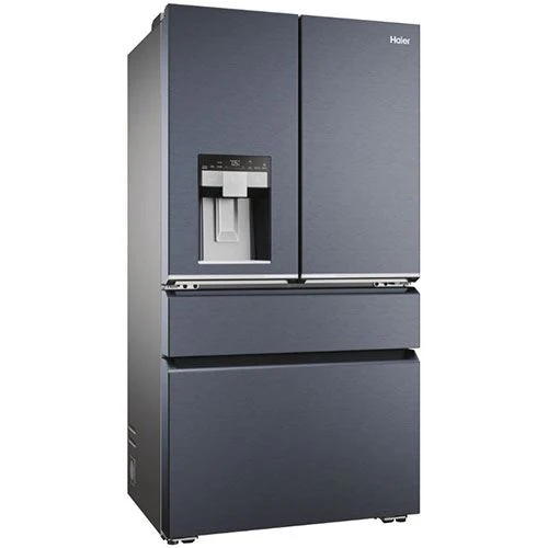 FrigoríficoAmericano Haier HFW7918EIMB | 177.5x90.8x75 cm | 601 L | E | Preto Escovado - Image 4