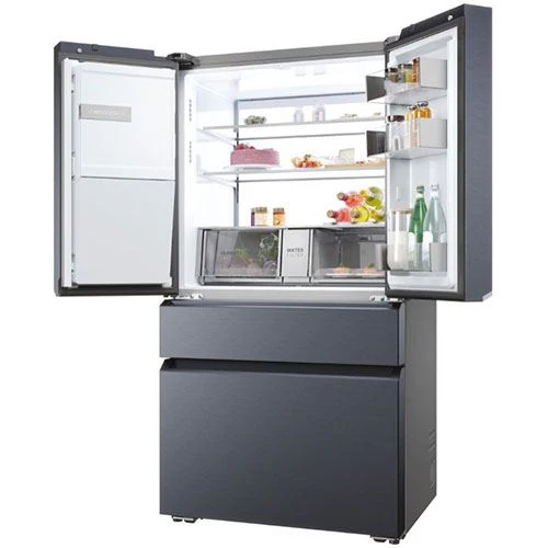 FrigoríficoAmericano Haier HFW7918EIMB | 177.5x90.8x75 cm | 601 L | E | Preto Escovado - Image 5