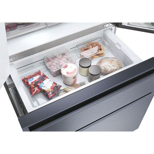 FrigoríficoAmericano Haier HFW7918EIMB | 177.5x90.8x75 cm | 601 L | E | Preto Escovado - Image 7