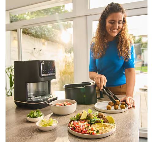 Fritadeira AirFryer Braun HF 5073 BK MultiFry 5 6L - Preto - Outlet - Grade A - Image 4