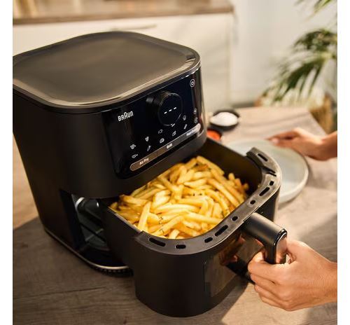 Fritadeira AirFryer Braun HF 5073 BK MultiFry 5 6L - Preto - Outlet - Grade A - Image 7