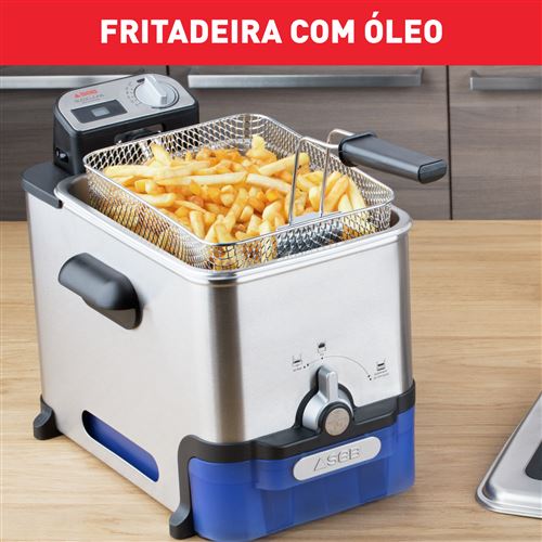 Fritadeira com Filtro de Óleo Tefal Óleo Clean Pro Fritadeira com filtro de óleo Tefal Clean Pro FR804015  3.5L | 1.2 Kg - Image 2