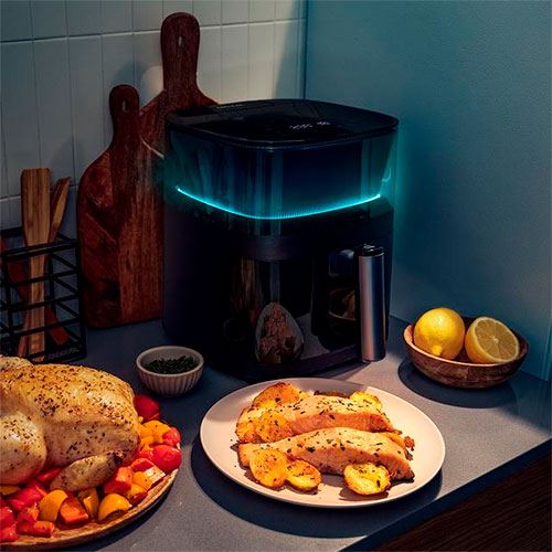 Fritadeira sem Óleo AirFryer Cecotec 5L - Preto - Image 4