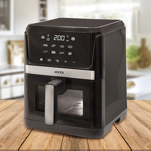 Fritadeira sem Óleo Airfryer Jocca 2297 7L - Preto - Image 3