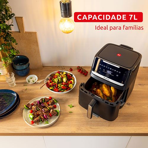 Fritadeira sem Óleo AirFryer Moulinex EZ8428F0 Easy Fry Silence 7L - Preto - Image 4
