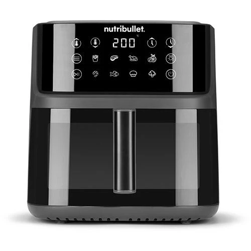 Fritadeira sem Óleo AirFryer Nutribullet NBA0811DG Crisplite Vision 8L - Preto - Image 2