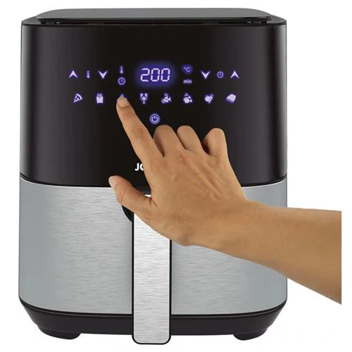 Fritadeira Sem Óleo Jocca AirFryer Com Ecrâ Tatil - 5 L - Preto - Outlet - Grade A - Image 2
