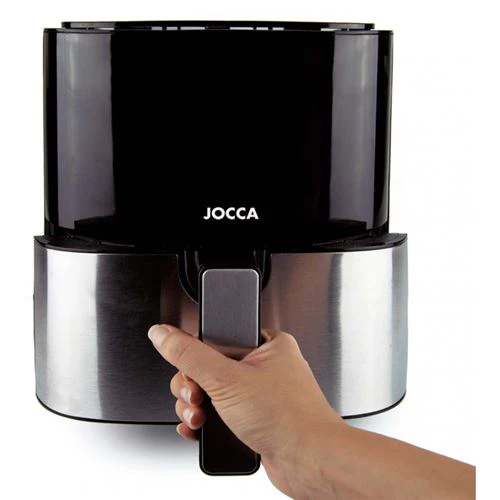 Fritadeira Sem Óleo Jocca AirFryer Com Ecrâ Tatil - 5 L - Preto - Outlet - Grade A - Image 4