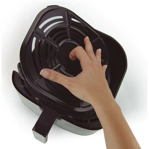 Fritadeira Sem Óleo Jocca AirFryer Com Ecrâ Tatil - 5 L - Preto - Outlet - Grade A - Image 5