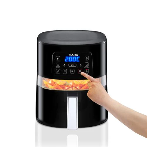Fritadeira sem Óleo AirFryer  com Janela Flama 670FL - 4.5 L - Preto - Image 3