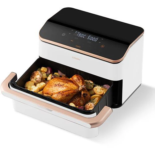 Fritadeira sem Óleo Airfryer Cosori Dual Blaze Twinfry Chef Edition 10L - Branco - Outlet - Grade A - Image 6