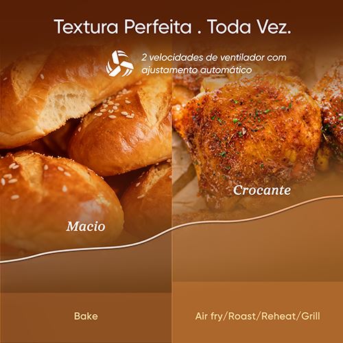Fritadeira sem Óleo AirFryer Cosori Turbo Tower Compact Chef Edition 8,6 L - Preto - Image 7
