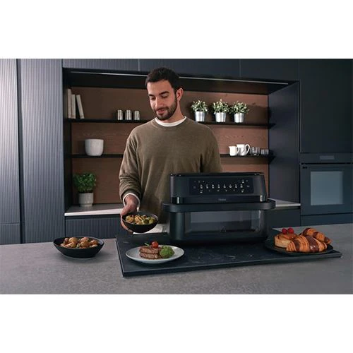 Fritadeira sem Óleo AirFryer Haier HAF3ADW 011 11 L - Preto - Image 12