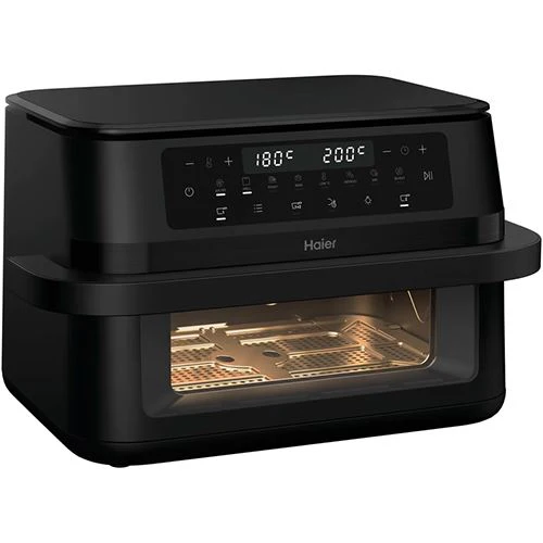 Fritadeira sem Óleo AirFryer Haier HAF3ADW 011 11 L - Preto - Image 3