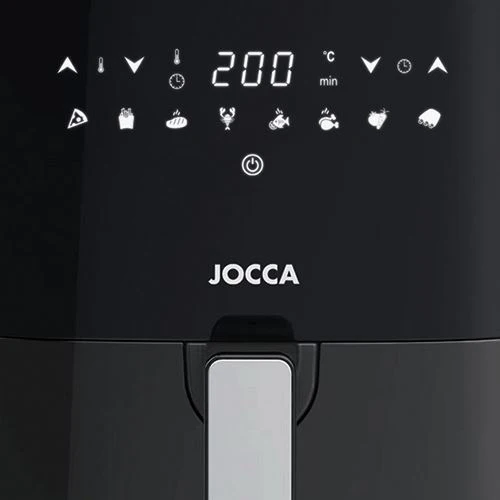 Fritadeira sem Óleo AirFryer Jocca 2720 5L - Preto - Image 3