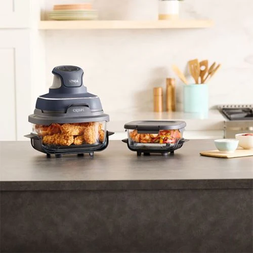 Fritadeira Sem Óleo AirFryer Ninja Crispi FN101EUGY 3,8 L | 4 em 1 - Azul escuro metalizado - Image 5
