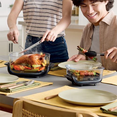 Fritadeira Sem Óleo AirFryer Ninja Crispi FN101EUGY 3,8 L | 4 em 1 - Azul escuro metalizado - Image 7