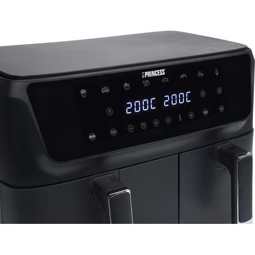 Fritadeira Sem Óleo AirFryer Princess 182470.01 6.5 + 4.5 L - Preto mate - Image 3