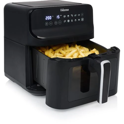 Fritadeira sem Óleo AirFryer Tristar FR-9037 6.2L com Janela - Preto - Image 2