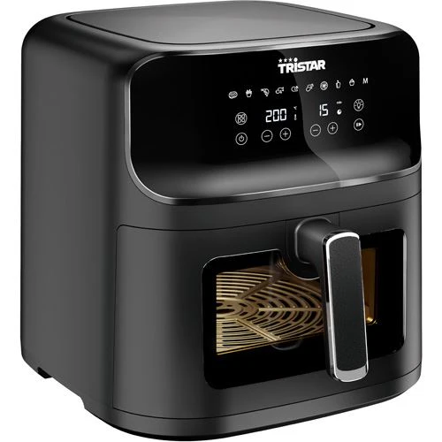 Fritadeira sem Óleo AirFryer Tristar FR-9039 7.5L com Janela - Preto