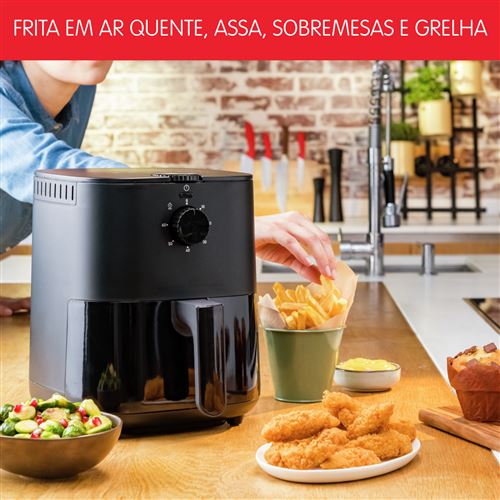 Air Fryer Moulinex 3,5L | 1Kg - Preto - Image 4