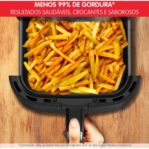 Air Fryer Moulinex 4,2L | 1,2Kg - Preto - Image 5