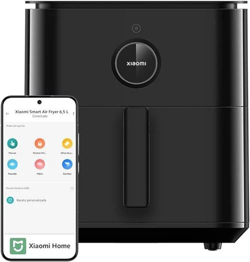 Fritadeira sem Óleo Xiaomi Mi Smart Air Fryer 6.5L 1800W Preta - Image 5