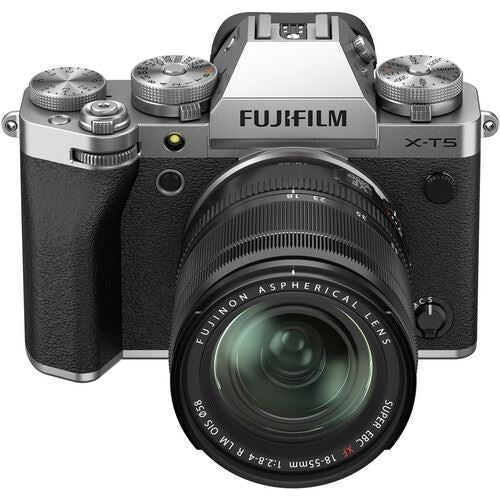 Máquina Fotográfica Mirrorless Fujifilm X-T5 - Prateado + XF 18-55mm f/2.8-4 R LM