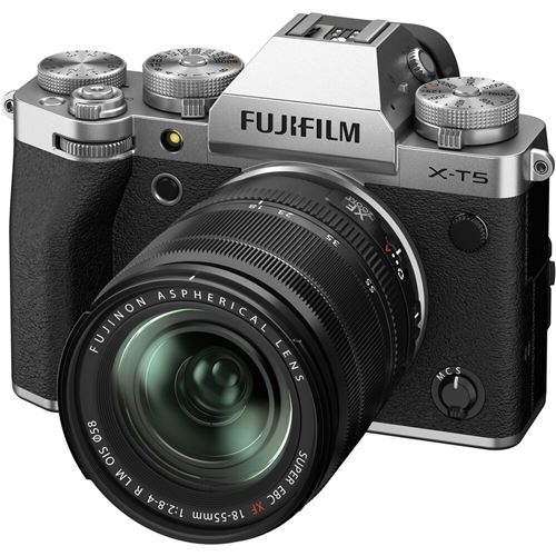 Máquina Fotográfica Mirrorless Fujifilm X-T5 - Prateado + XF 18-55mm f/2.8-4 R LM - Image 2