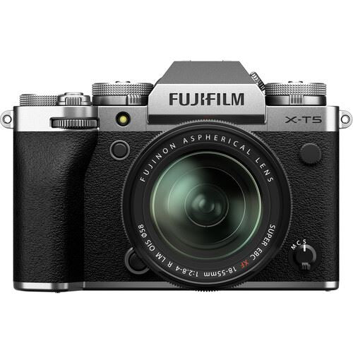 Máquina Fotográfica Mirrorless Fujifilm X-T5 - Prateado + XF 18-55mm f/2.8-4 R LM - Image 5