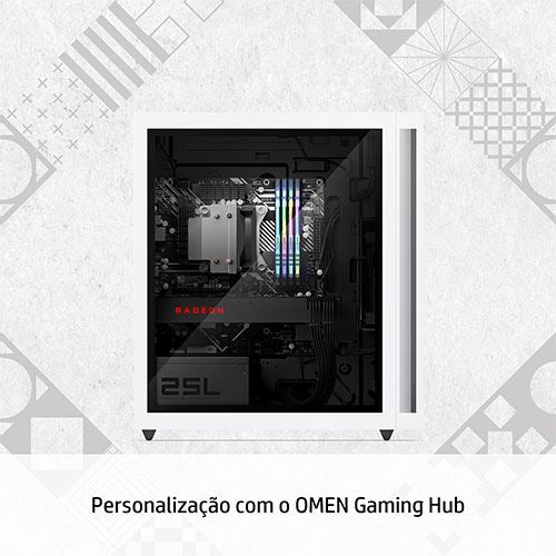 Desktop Gaming HP OMEN 25L GT15-0026np | GeForce RTX 3060 Ti | Ryzen 7 5700 | 16GB | 512GB SSD - Image 7
