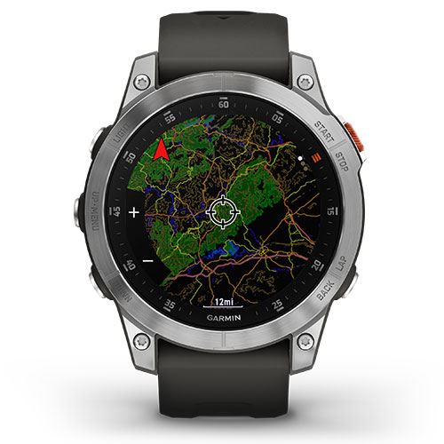 Relógio Desportivo Garmin Epix 2ª Geração - Aço Ardósia - Image 8