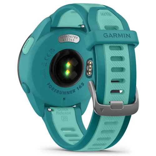 Smartwatch Garmin Forerunner 165 Music - Verde Turquesa - Image 6