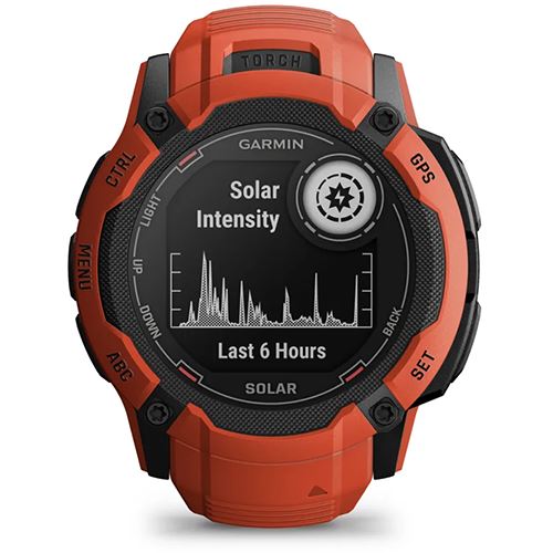 Smartwatch Garmin Instinct 2X Solar - Vermelho - Image 4