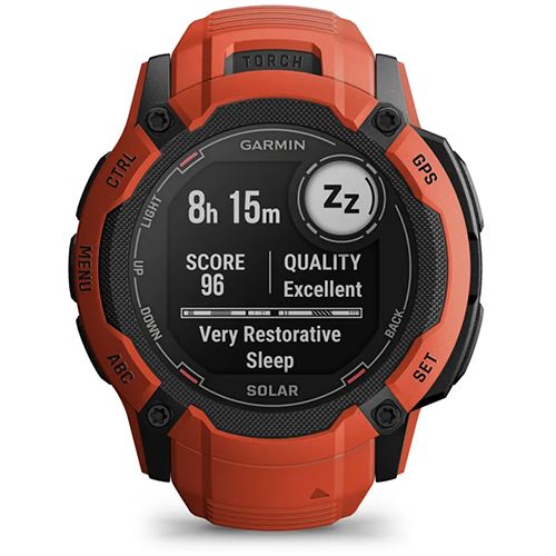 Smartwatch Garmin Instinct 2X Solar - Vermelho - Image 5
