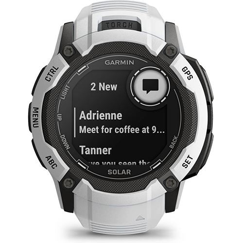 Smartwatch Garmin Instinct 2X Solar - Branco - Image 4
