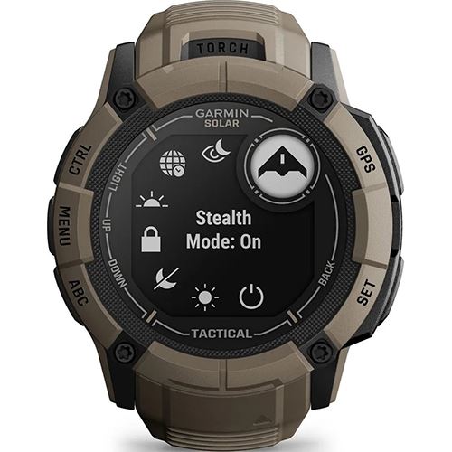 Smartwatch Garmin Instinct 2X Solar Tactical - Castanho - Image 5