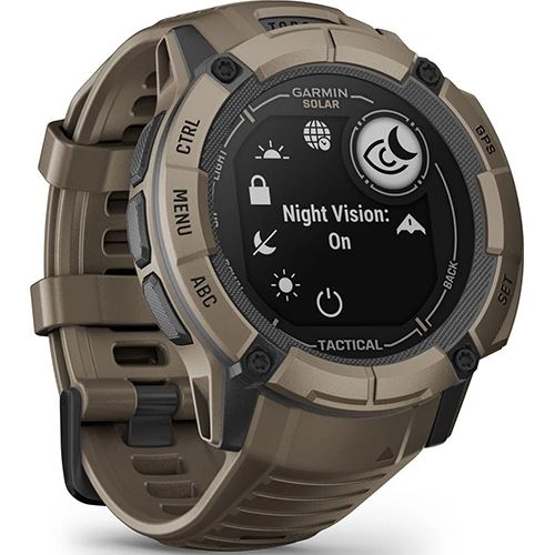 Smartwatch Garmin Instinct 2X Solar Tactical - Castanho - Image 9